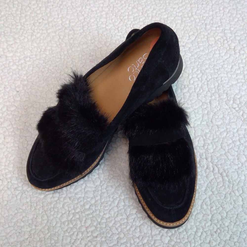 CLOSET CLOSING 4/30/21Franco Sarto Faux Fur Loafer